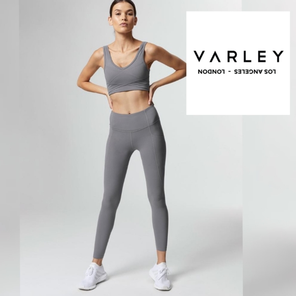 Varley Laidlaw Legging in Lead Grey NWT Carbon38 - Picture 2 of 5